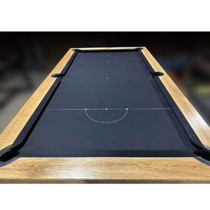 Pre-made 8 Foot Slate Executive Pool Table, American Oak Timber