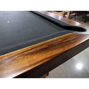 PRE-MADE 8ft Slate Odyssey pool table with Wooden Legs, QLD Black Bean Timber