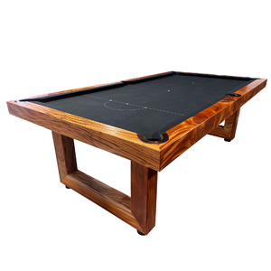 Pre-made 8ft Slate Odyssey Wooden Legs Billiards Table, Darwin Mahogany Timber