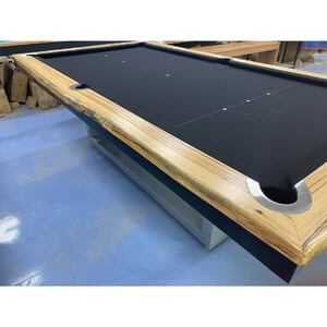 PRE-MADE 8 Foot Slate Ultimate Pool Table, Messmate Timber