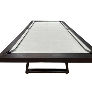 PRE-MADE 9ft Indoor/Outdoor SLATE SAGA Billiard Table, Merbau Timber, VanGuard cloth