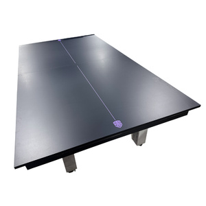 22mm Indoor Borderless Table Tennis Top with Purple Border