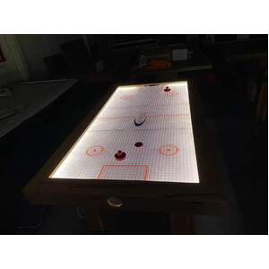 8ft Auto-Rise regent Air Hockey Table - Acrylic base (LED installed)