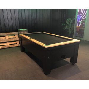 8 FT Slate Pub/Hotel Bar Coin Operated Billiard Table