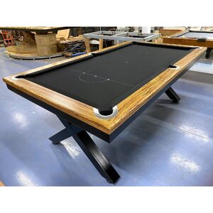 8 Foot Slate King Cross Pool Billiards Table