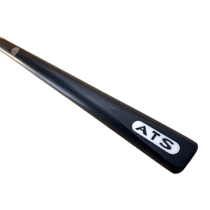 ATS PIONEER BLACK 57 inch 1pc Cue American ash shaft with wood logo embedded- 4 Pack