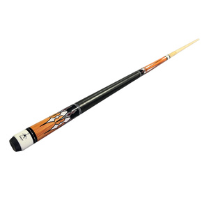 Scorpion 2pc American Style Pool Cue 13mm Tip - Orange