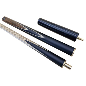 Legend Hand-made single splic American Ash Shaft Wood 57 inch 3/4 Cue with extension and ATS Cue Case