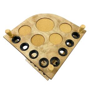 Cue Rack - Billiard Corner CUE Rack Pro Natural