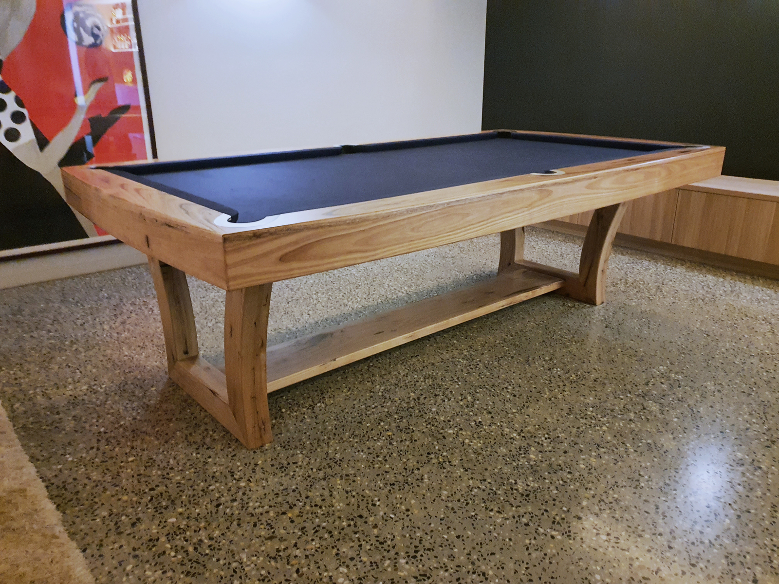 8 Foot Slate Homestead Pool Table, made in Australia