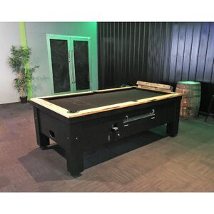 8 FT Slate Pub/Hotel Bar Coin Operated Billiard Table