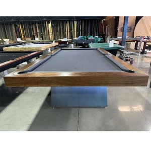 8 Foot Slate CYBER DELUXE POOL Billiards Table