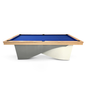 8 Foot Slate Ultra Modern Infinity Pool Billiards Table