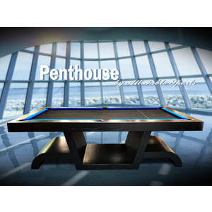 8 Foot Slate Penthouse Retro Billiard Table