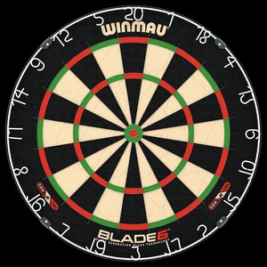 Winmau Blade 6 professional level bristle dartboard