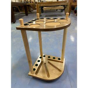 Cue Rack - Billiard Corner CUE Rack Pro Natural