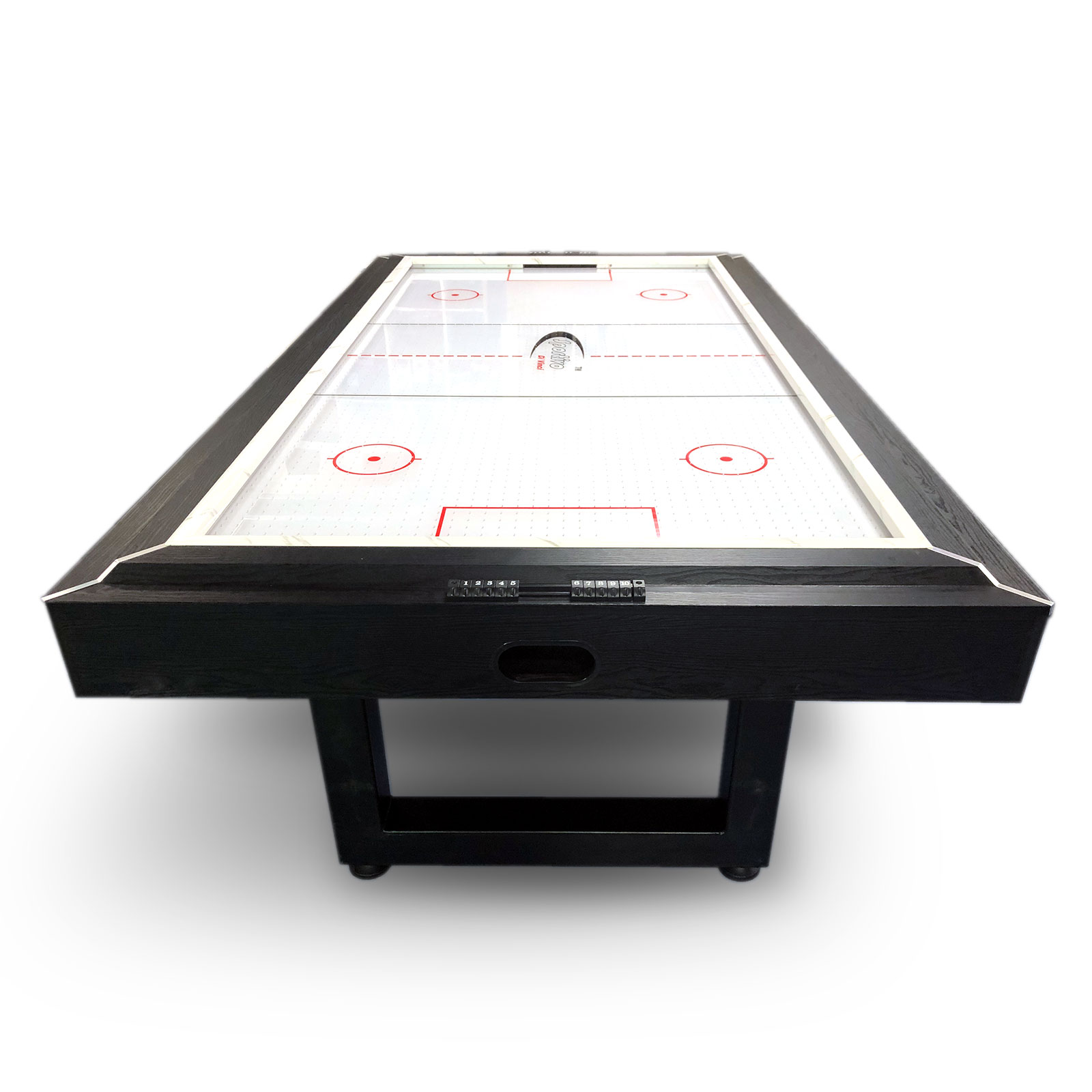 8ft Air Hockey Table with Perspex Top - Hurricane