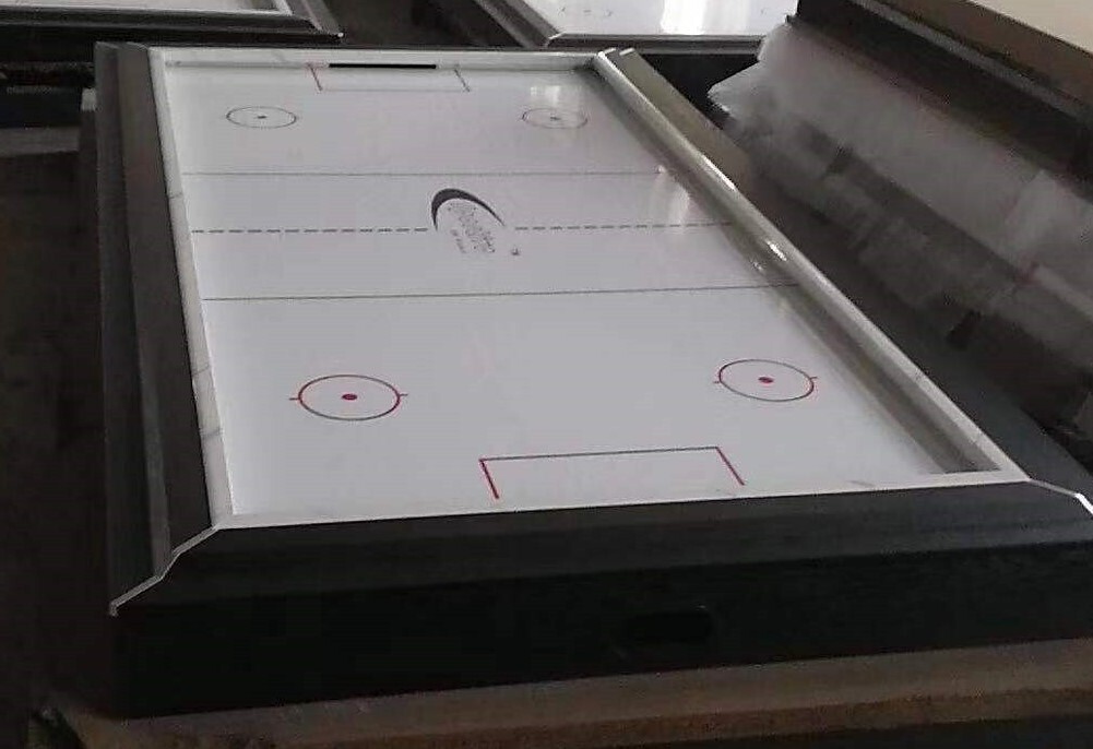 8ft 2 pc. PVC Air Hockey Table Top - Cyclone