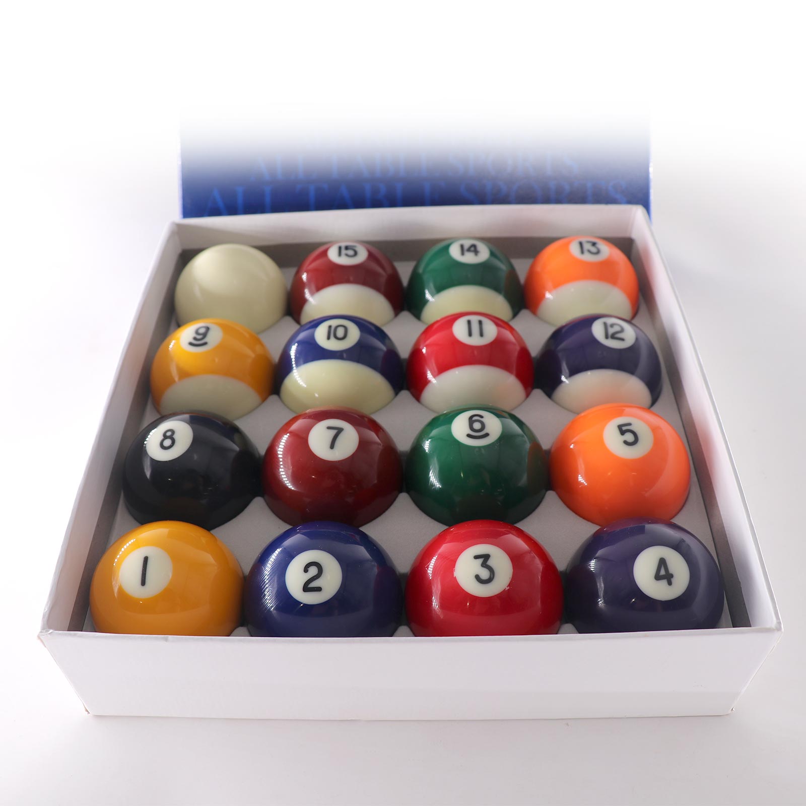 Number 8 Pool Ball - 2 1/4 Billiards Regulation Size Pool Balls