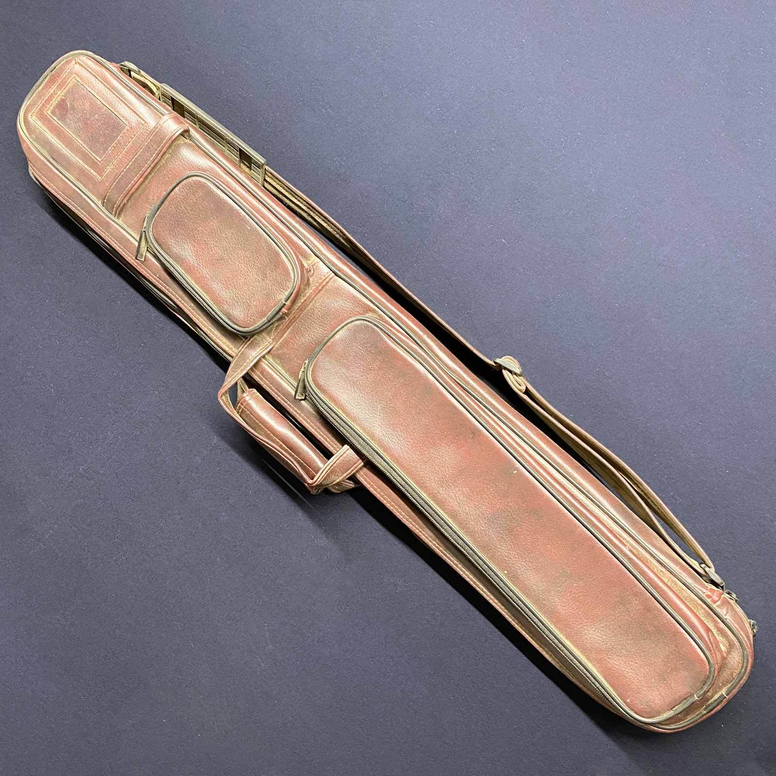 Leather Cue Carry Bag