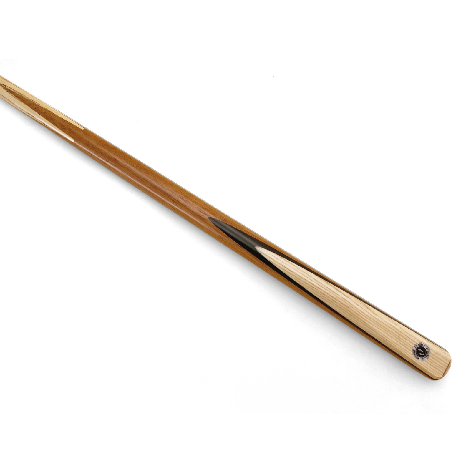 E.V. 57 inch 1pc Hardwood with composite Blackwood splice pool cue