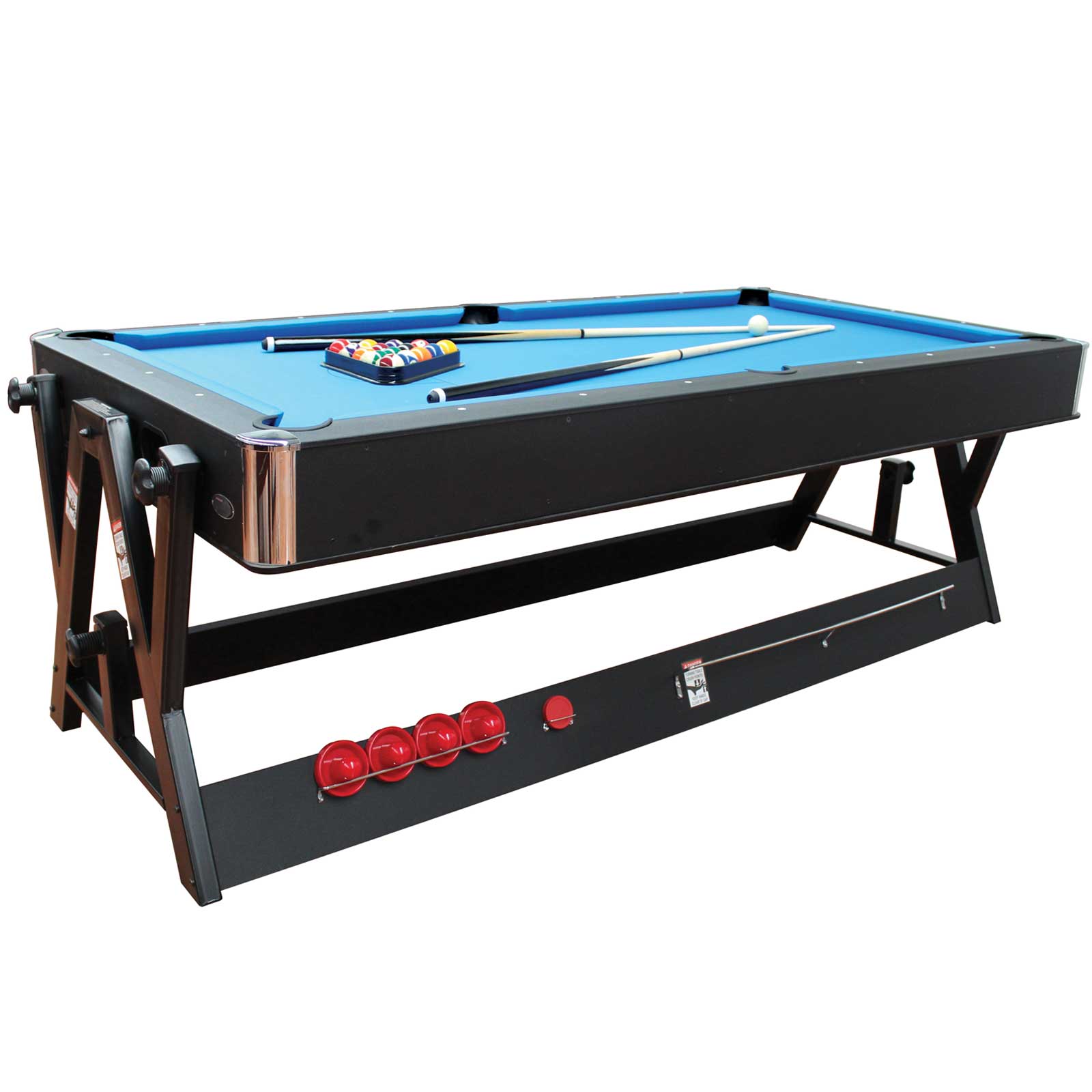 7 Foot Dual Function Table Billiard Air Hockey