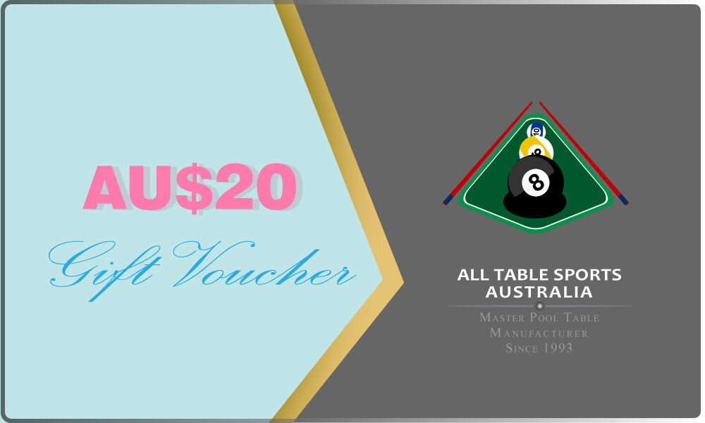AU$20 All Table Sports Gift Voucher
