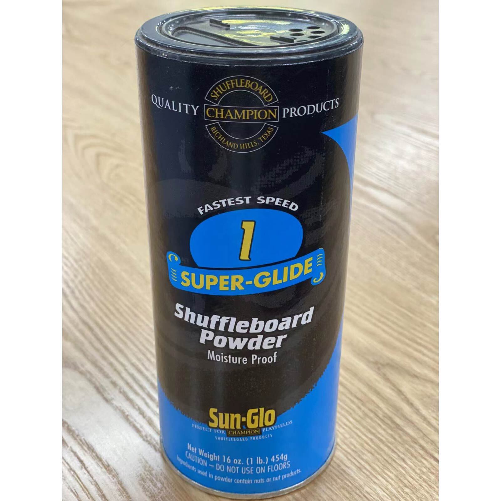 Sun-Glo speed 1 shuffleboard powder
