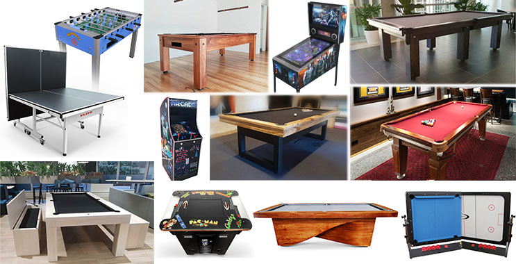 Wide Range of Game Tables
