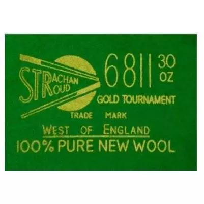 Strachan English Woolen Pool Table Cloth