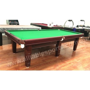 9 Foot Slate Rome Pool Billiards Table, Floor Display Table