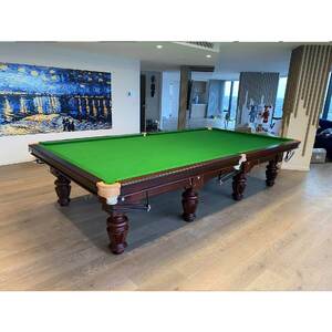 12 Foot Slate Windsor Snooker Table - Timber cushion