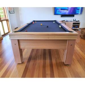 7 Foot Slate Evolution Ball Return Pub Pool Billiard Table - Without Storage; MDF base