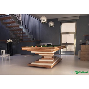 7 Foot Italy Made MBM Pool Table Ziggurat