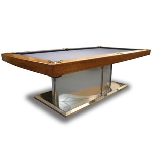 7 Foot Slate Vogue stainless steel Pool Table