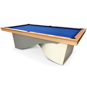 8 Foot Slate Ultra Modern Infinity Pool Billiards Table - Square Top Surround