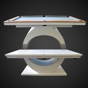 9 Foot Slate Transformer Pool Billiards Table