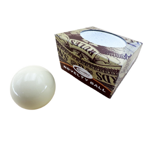 Crazy Balls 2 Inch Billiards Ball - White