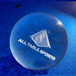 Crystal Pool Ball 2 inch (Decoration Only, not for play)