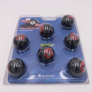 Aramith Pool Snooker Billiards Balls with official AFL Team logos - Essendon