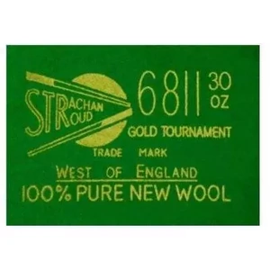 Stanchan English Woolen Pool Table Cloth