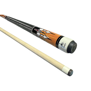 Scorpion 2pc American Style Pool Cue 13mm Tip - Orange