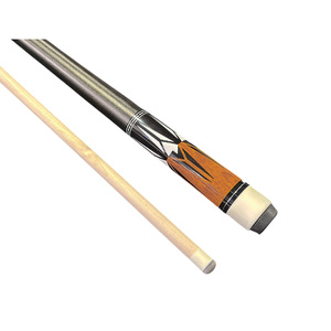 Scorpion 58 inch 2pc American Style Pool Cue 13mm Tip - Orange2