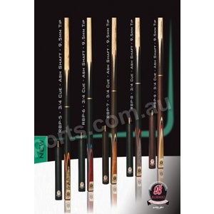 Riley 3/4 Burwat Platinum Cue with S/E