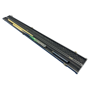 Legend Hand-made 4 splice American Ash Shaft Wood 57 Inch 2pc Cue With Extension and ATS Cue Case