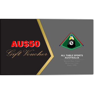 AU$50 All Table Sports Gift Voucher
