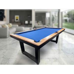 Pre-made 7 Foot Slate Odyssey Pool Billiards Table, Silky Oak Timber