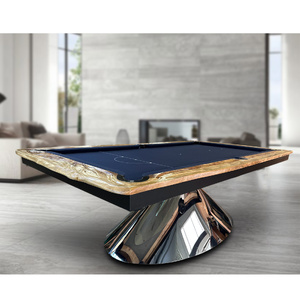 Pièce Unique - 7ft Slate Volcano Pool Billiards Table, Camphor Timber