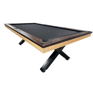 Pre-made 8 Foot Slate Kings Cross Billiards Table, Tassie Oak Timber