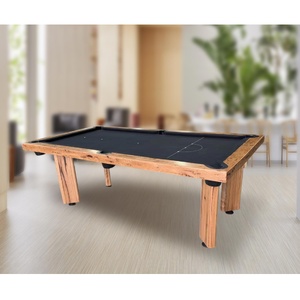 PIÈCE UNIQUE - 7ft New Sleek Slate Pool Billiard Table,  Messmate Timber